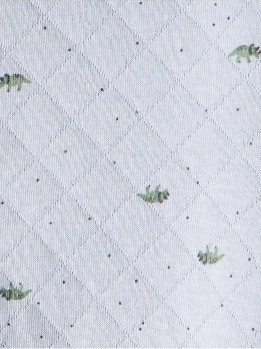Carter’s Baby Boy Dinosaur Print Sherpa-Lined Long-Sleeve Jumpsuit Blue 6 Months